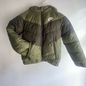 Kids Green Nike coat size 4t